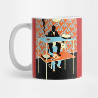 Blue collar, white collar Mug